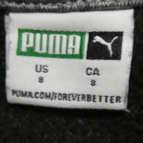 PUMA | size 8 - kids | Long Sleeve Zip-Up Hooded Sweatshirt With Pockets - Picture 11 of 16